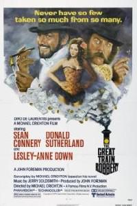 Plakát k filmu The First Great Train Robbery (1979).