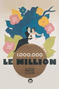 Poster for Le million (1931).