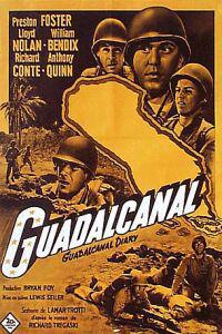 Poster for Guadalcanal Diary (1943).