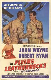 Омот за Flying Leathernecks (1951).