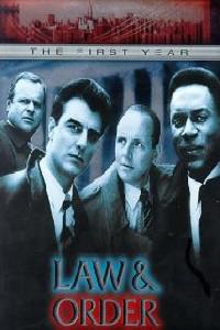 Plakat Law & Order (1990).