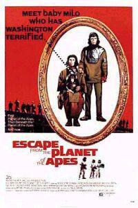 Омот за Escape from the Planet of the Apes (1971).