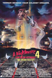Plakát k filmu A Nightmare On Elm Street 4: The Dream Master (1988).