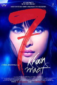 Омот за 7 Khoon Maaf (2011).