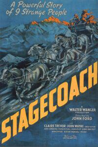 Обложка за Stagecoach (1939).
