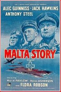 Plakát k filmu Malta Story (1953).