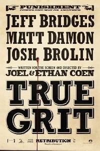 Plakát k filmu True Grit (2010).