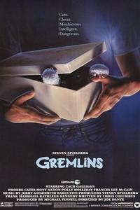 Plakát k filmu Gremlins (1984).