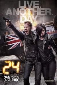 Plakat filma 24: Live Another Day (2014).