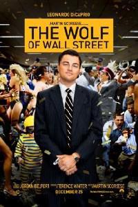 Plakát k filmu The Wolf of Wall Street (2013).