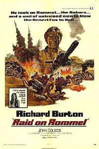 Plakat filma Raid on Rommel (1971).