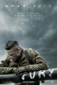 Plakát k filmu Fury (2014).