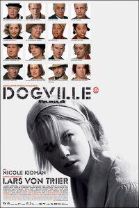 Plakát k filmu Dogville (2003).