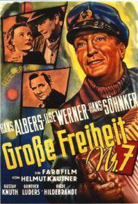 Plakát k filmu Große Freiheit Nr. 7 (1944).