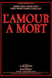 Plakat filma L'amour à mort (1984).
