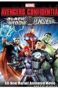 Plakat filma Avengers Confidential: Black Widow & Punisher (2014).