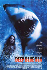 Cartaz para Deep Blue Sea (1999).