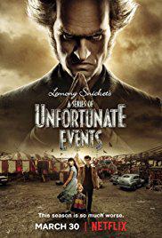 Plakát k filmu A Series of Unfortunate Events (2016).