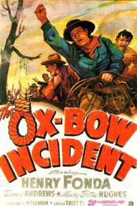 Poster for The Ox-Bow Incident (1943).
