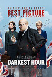 Plakat filma Darkest Hour (2017).