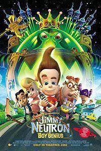 Plakát k filmu Jimmy Neutron: Boy Genius (2001).