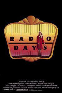 Poster for Radio Days (1987).