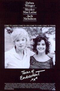 Poster for Terms of Endearment (1983).