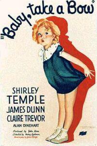 Poster for Baby Take a Bow (1934).