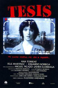 Cartaz para Tesis (1996).