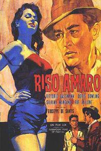 Plakat filma Riso amaro (1949).