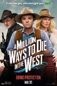 Plakat A Million Ways to Die in the West (2014).