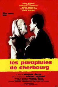 Обложка за Les parapluies de Cherbourg (1964).