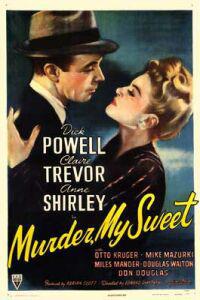 Обложка за Murder, My Sweet (1944).