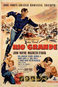 Омот за Rio Grande (1950).