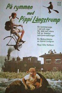 Plakat filma På rymmen med Pippi Långstrump (1970).