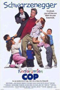 Kindergarten Cop (1990) Cover.