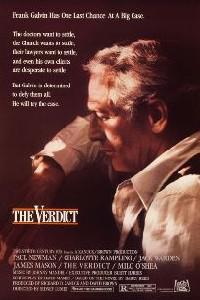 Poster for The Verdict (1982).