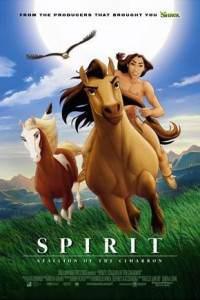 Plakát k filmu Spirit: Stallion of the Cimarron (2002).