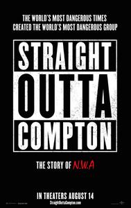 Cartaz para Straight Outta Compton (2015).
