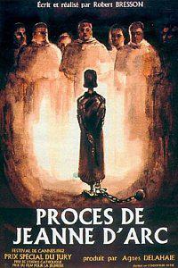 Poster for Procès de Jeanne d'Arc (1962).