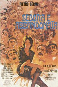 Poster for Sedotta e abbandonata (1964).