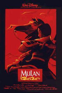 Cartaz para Mulan (1998).