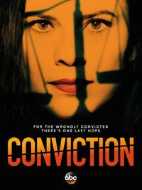 Cartaz para Conviction (2016).