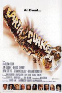 Plakát k filmu Earthquake (1974).
