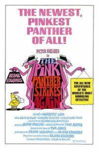 Plakát k filmu The Pink Panther Strikes Again (1976).
