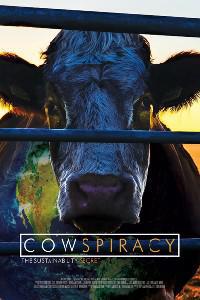 Poster for Cowspiracy: The Sustainability Secret (2014).