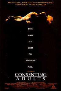 Poster for Consenting Adults (1992).