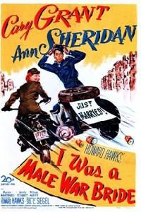 Cartaz para I Was a Male War Bride (1949).