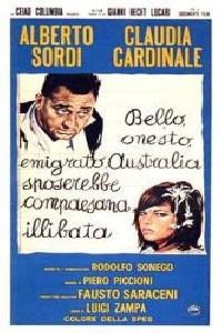 Poster for Bello, onesto, emigrato Australia sposerebbe compaesana illibata (1971).
