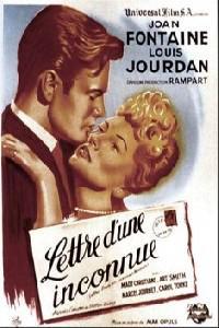 Plakát k filmu Letter from an Unknown Woman (1948).